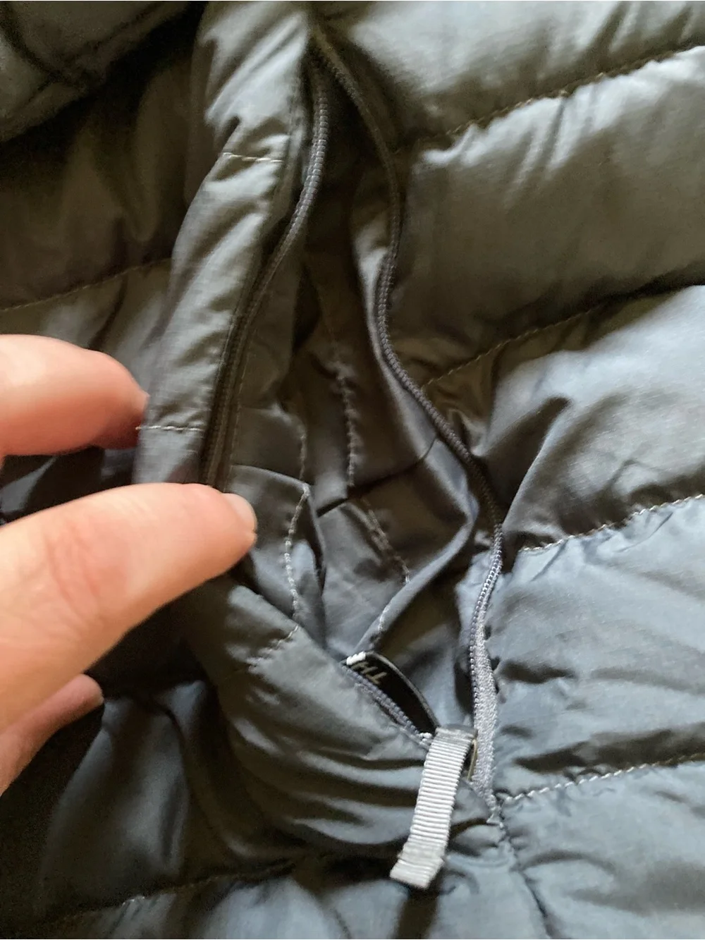 The North Face Quilted Puffer Jacket - Slate Gray